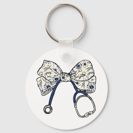 Porte-clés Cute Coquette Bow Coquette Bow Nurse Nurse (Recto)