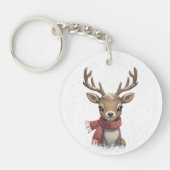 Porte-clés Cute Deer Keychain & Lanyard (Devant)