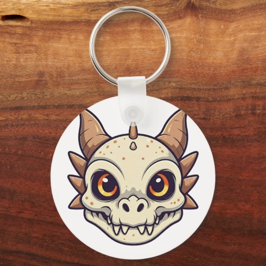 Porte-clés Cute Dragon Skull (Verso)