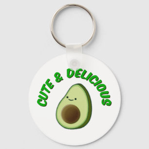 Porte-clés Cute Et Délicieux Avocado