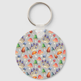 Porte-clés Cute fantastique champignons jeter oreiller boisso