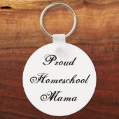 Porte-clés Cute Fier Homeschool Mama (Recto)