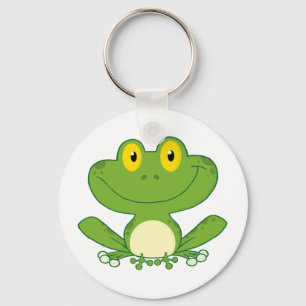 Porte-clés Cute Frog Cartoon Character