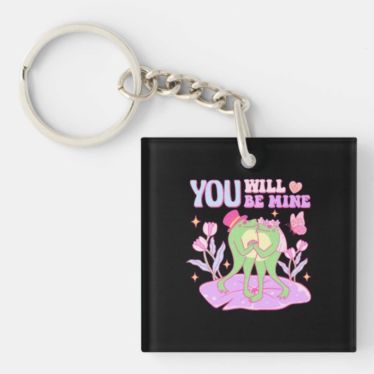 Porte-clés Cute Frog - Vous Serez À Moi (Devant)