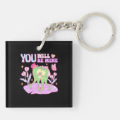 Porte-clés Cute Frog - Vous Serez À Moi (Dos)