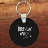 Porte-clés Cute Funny Witch Witchy Birthday Witches Happy Wom (Recto)