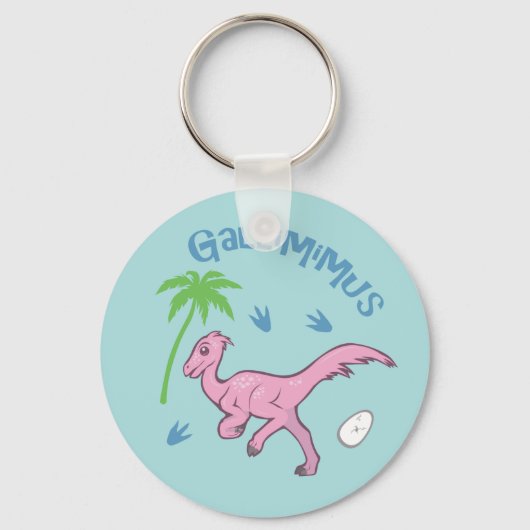 Porte-clés Cute Gallimimus (Recto)