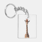 Porte-clés Cute giraffe face (Devant gauche)