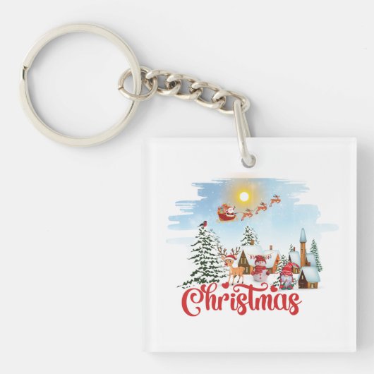 Porte-clés Cute Gnome (Devant)