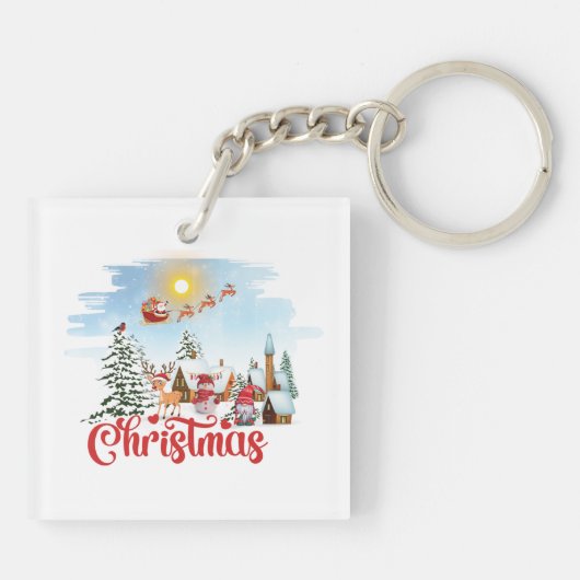 Porte-clés Cute Gnome (Dos)