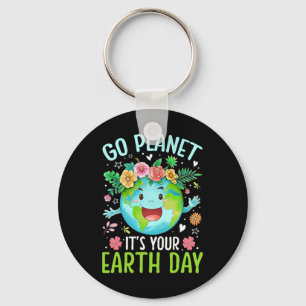 Porte-clés Cute Go Planet Your Earth Anniversaire Jour Enseig
