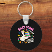 Porte-clés Cute Goose Inclusion Everyone Belongs Teacher Gift (Recto)