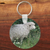 Porte-clés Cute Greedy Sheep Eating Keychain (Recto)