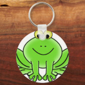 Porte-clés Cute grenouille drôle (Recto)
