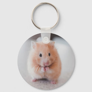 Porte-clés Cute Hamster Love Animals