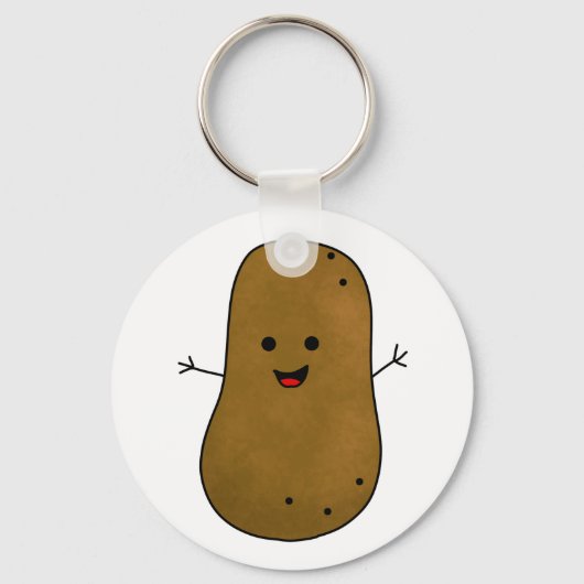 Porte-clés Cute Happy Potato (Recto)