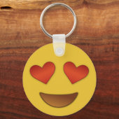 Porte-clés Cute Heart for Eyes emoji (Recto)