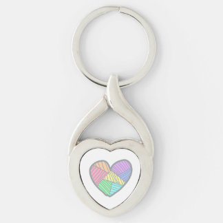 Porte-clés Cute heart key chain