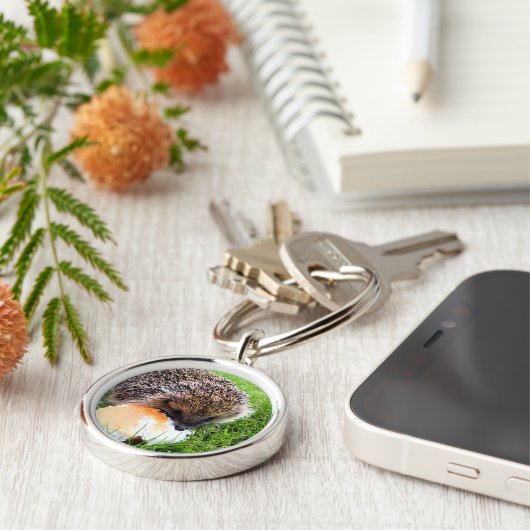 PORTE-CLÉS CUTE HEDGEHOG (Côté)