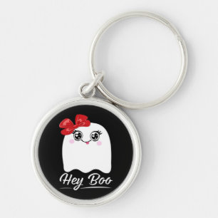 Porte-clés Cute Hey Boo Halloween