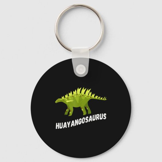 Porte-clés Cute Huayangosaurus Dinosaur Design  (Recto)