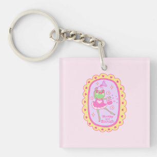Porte-clés Cute Jolly Frog - Digne et Assez