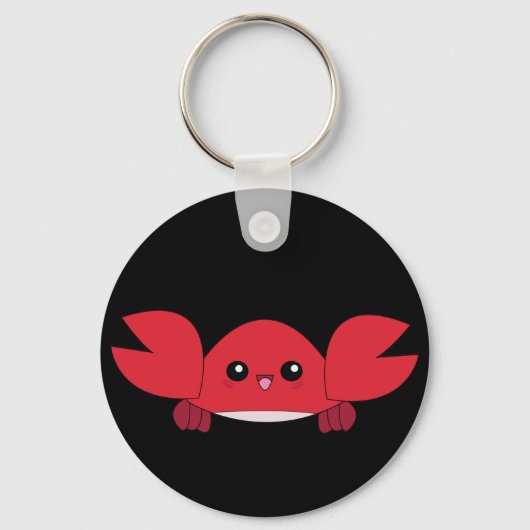 Porte-clés Cute kawaii bébé crabe porte - clé (Recto)