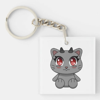 Porte-clés Cute Kawaii Demon Chat