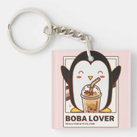 Cute Kawaii Penguin Boba Lover