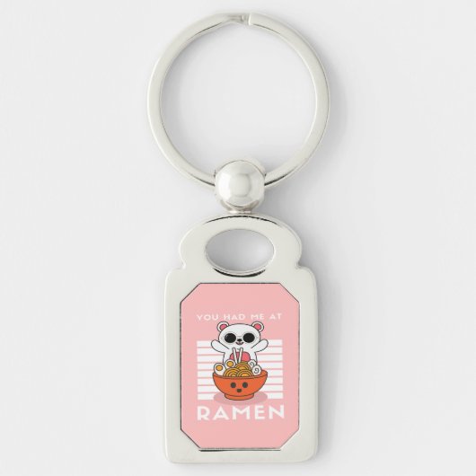 Porte-clés Cute Kawaii Ramen (Devant)