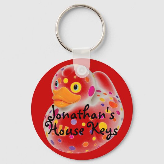 Porte-clés Cute Kids Personalize House Key Chain Keychain (Recto)