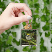 Porte-clés Cute Kinglet Songbird Causes Stir in the Fir (main)