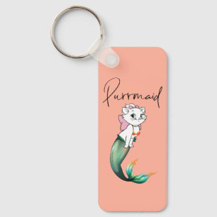 Porte-clés Cute Kitten Purrmaid - Fun Mermaid Design de chat