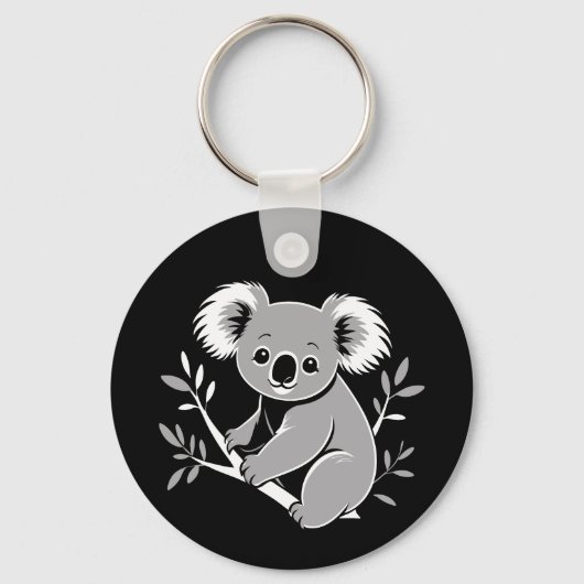 Porte-clés Cute Koala (Recto)
