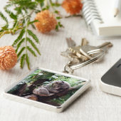 Porte-clés Cute Koala Ours se relaxant dans un arbre (Côté)