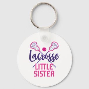 Porte-clés Cute Lacrosse Petite Soeur