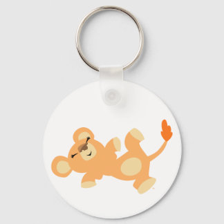 Porte-clés Cute Lazy Cartoon Lioness