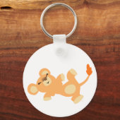 Porte-clés Cute Lazy Cartoon Lioness (Recto)