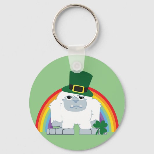 Porte-clés Cute Leprechaun Yeti (Recto)