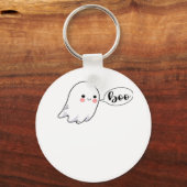 Porte-clés Cute Little Boo Graphic Cool esthétique (Recto)