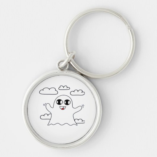 Porte-clés Cute Little Boo Style Créatif (Devant)