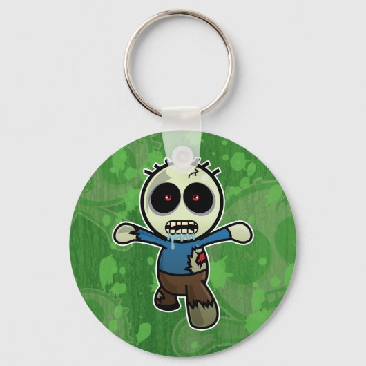 Porte-clés Cute Little Cartoon Zombie (Recto)