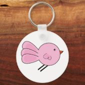Porte-clés Cute Little Pink Bird Keychain (Recto)