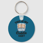 Porte-clés Cute Matching Bear This Is My Cuddle (Recto)