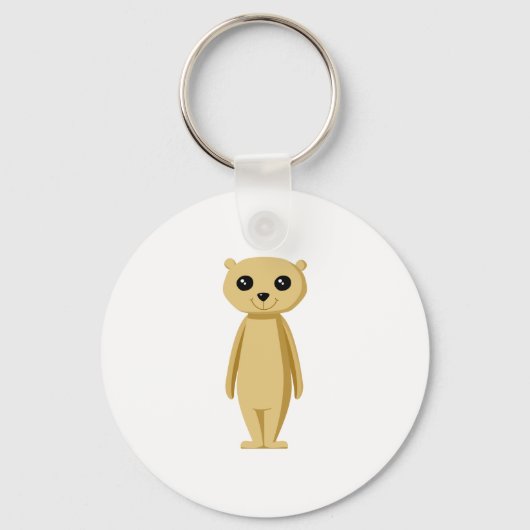 Porte-clés Cute Meerkat. (Recto)