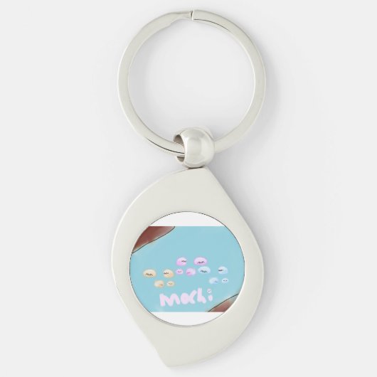 Porte-clés Cute Mochi (Devant)