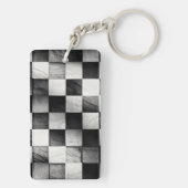 Porte-clés Cute Neon Anime Porte - clé fille (Dos)