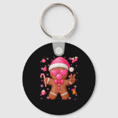 Porte-clés Cute Nk Gingerbread Bubble Gum Christmas Xmas Girl (Recto)