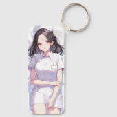 Porte-clés Cute Nurse Anime (Verso)
