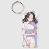 Porte-clés Cute Nurse Anime (Recto)
